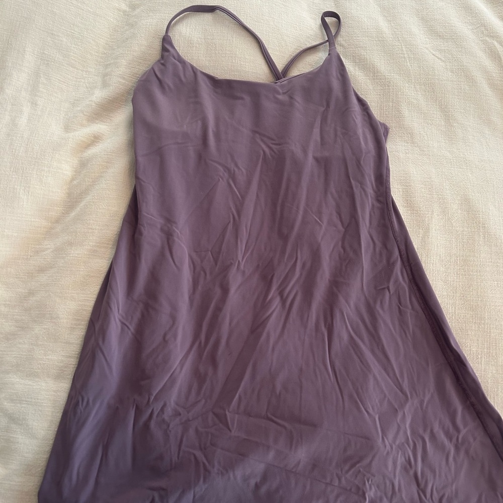 Halara Softlyzer Plush Backless Active Dress In P… - image 2